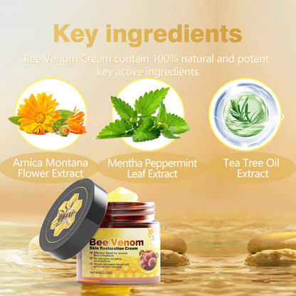 Bee Venom Skin Treatment Cream  & Skin Brightening