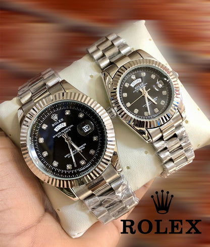 ROLEX COUPLE WATCH  ➕ BOX ➕ FREE DELIVERY  🎁