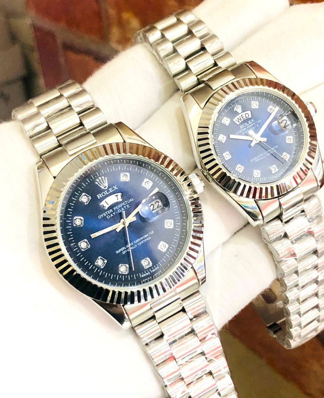 ROLEX COUPLE WATCH  ➕ BOX ➕ FREE DELIVERY  🎁