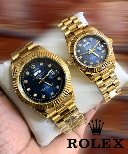 ROLEX COUPLE WATCH  ➕ BOX ➕ FREE DELIVERY  🎁