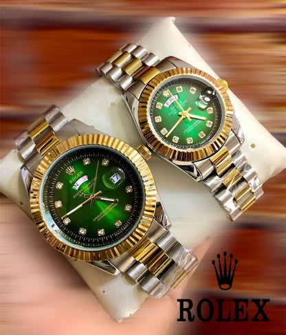 ROLEX COUPLE WATCH  ➕ BOX ➕ FREE DELIVERY  🎁