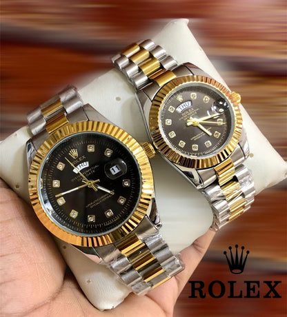 ROLEX COUPLE WATCH  ➕ BOX ➕ FREE DELIVERY  🎁